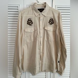 Howler Bros Men’s Lightweight Fishing/Quick Dry Western Snap Shirt - Size M